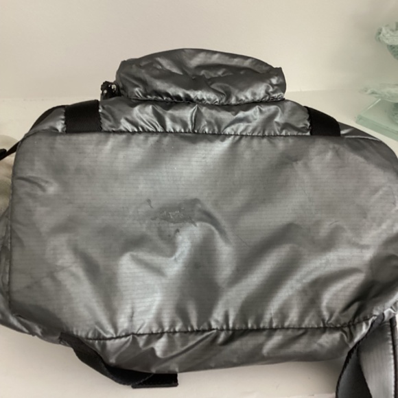 Bebe Sport Gray Nylon Retha Backpack - Picture 11 of 14